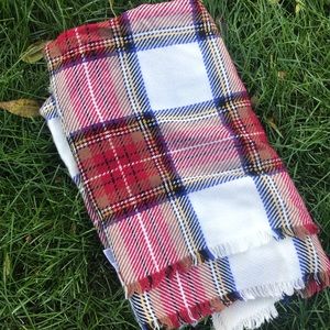 Plaid scarf